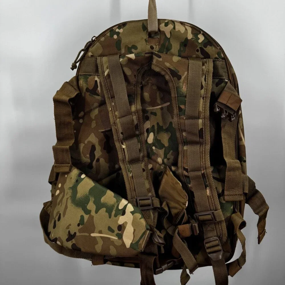 MS National Guard Camo Tactical Backpack Military Style